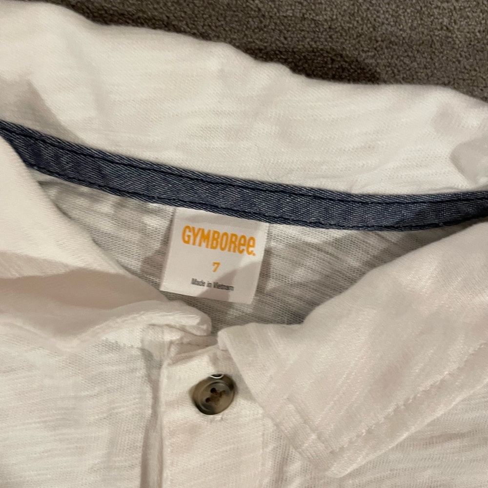 Gymboree polo shirt sz 7 - Picture 2 of 2
